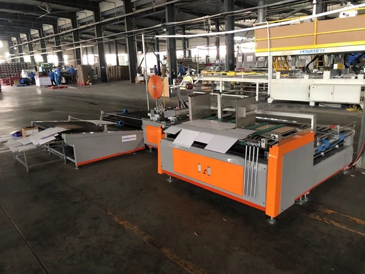 Grey Automatic Box Gluing Machine polaire 1310mm 100m/min une garantie d'an