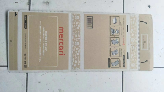 Boîte électrique de carton collant l'entretien facile de la machine 50Hz